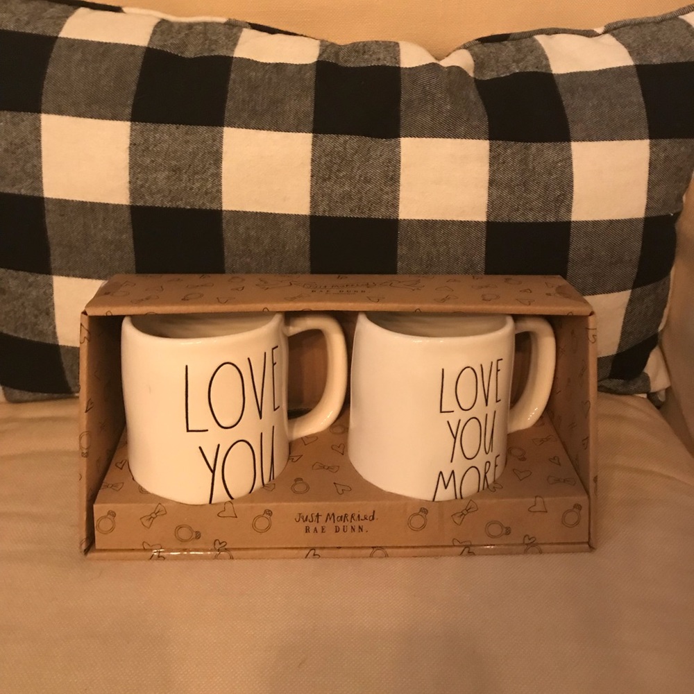 Rae Dunn LOVE YOU - LOVE YOU MORE set